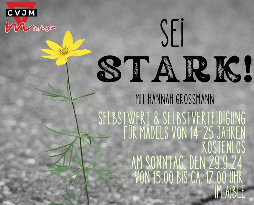 Sei stark!